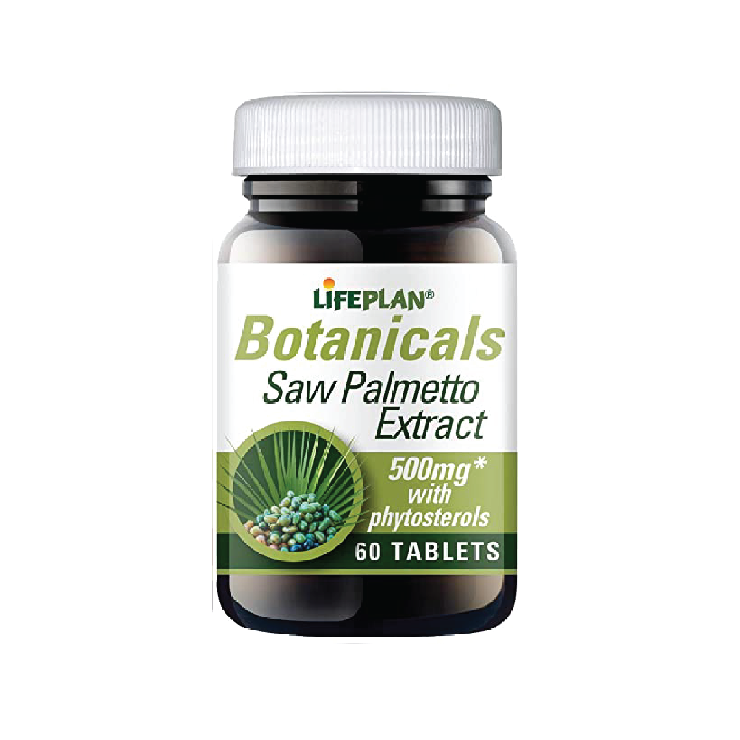 Lifeplan Botanicals Saw Palmetto Extract 500 Mg - 60 Tablets