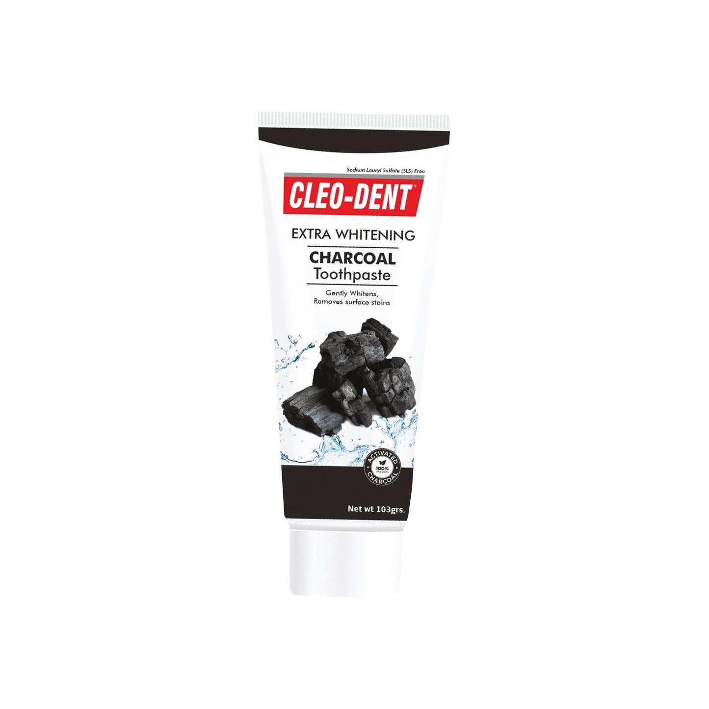 Cleo-Dent Extra Whitening Charcoal Toothpaste 75 ML
