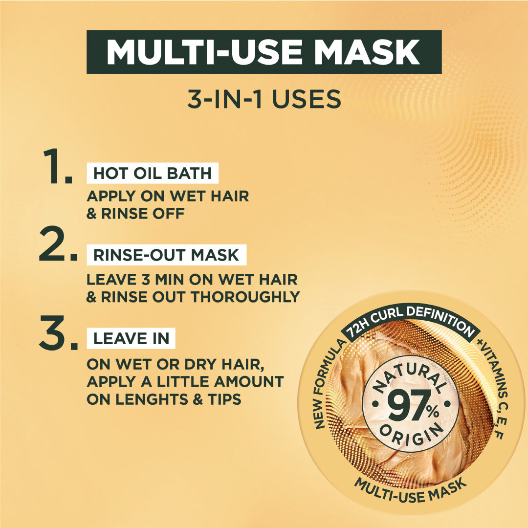 Ultra Doux Cocoa Butter Hair Food 3-in-1 Mask 390 ML