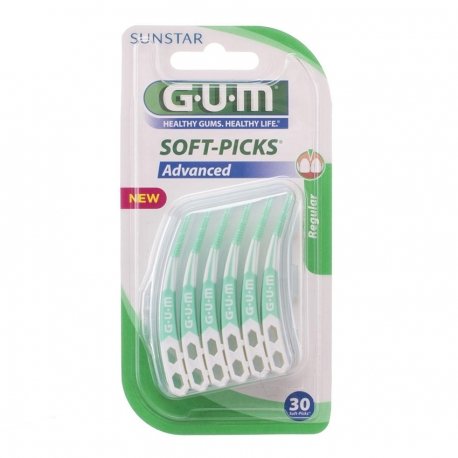 GUM Soft Picks Advanced 30 Pieces