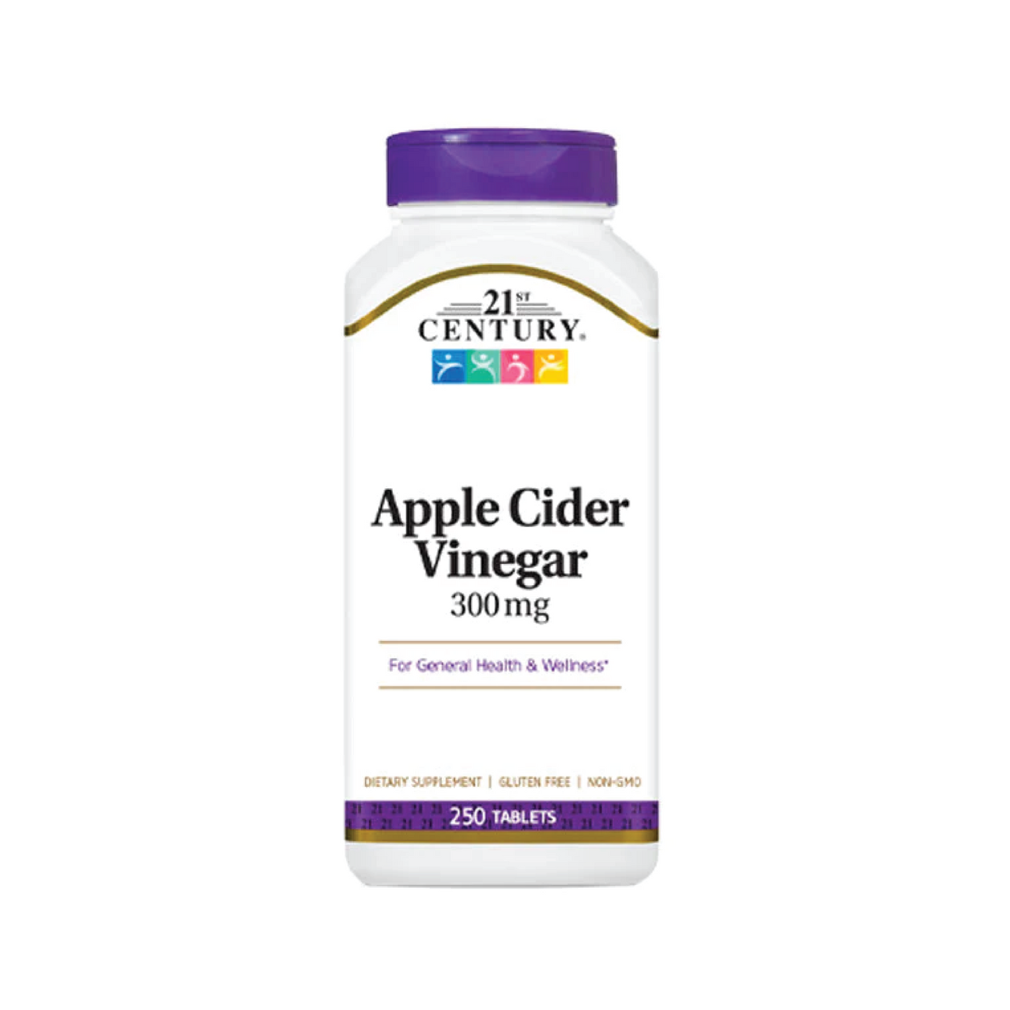 21st Century Apple Cider Vinegar 300 Mg - 250 Tablets