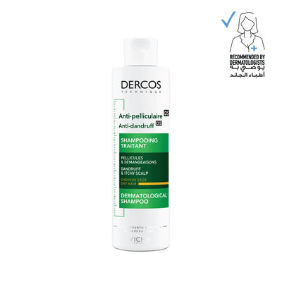 Vichy Dercos Anti Dandruff Shampoo for Dry Hair 200ml