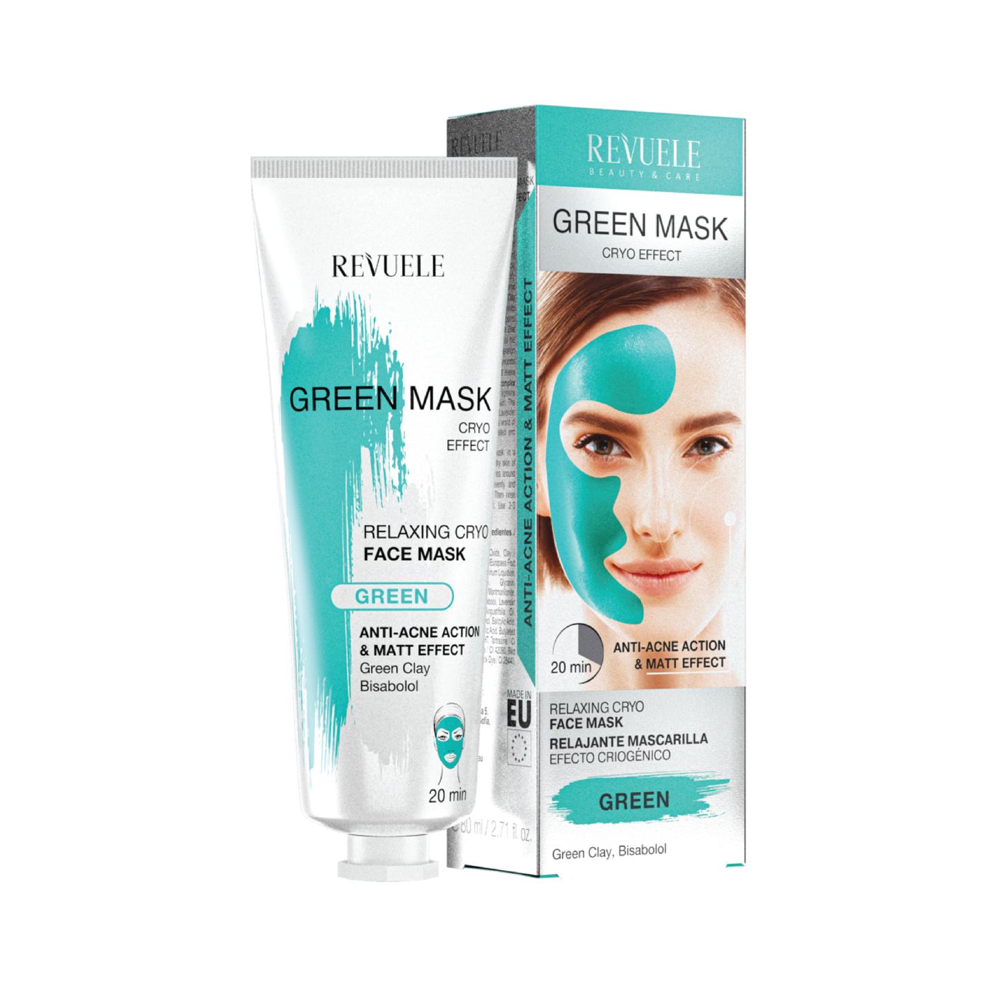 Revuele Green Mask Cryo Effect 80 ML