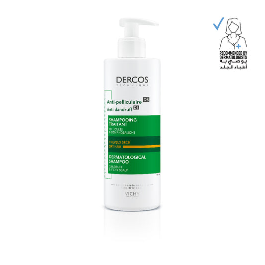 Vichy Dercos Anti Dandruff Shampoo for Dry Hair 400 ML