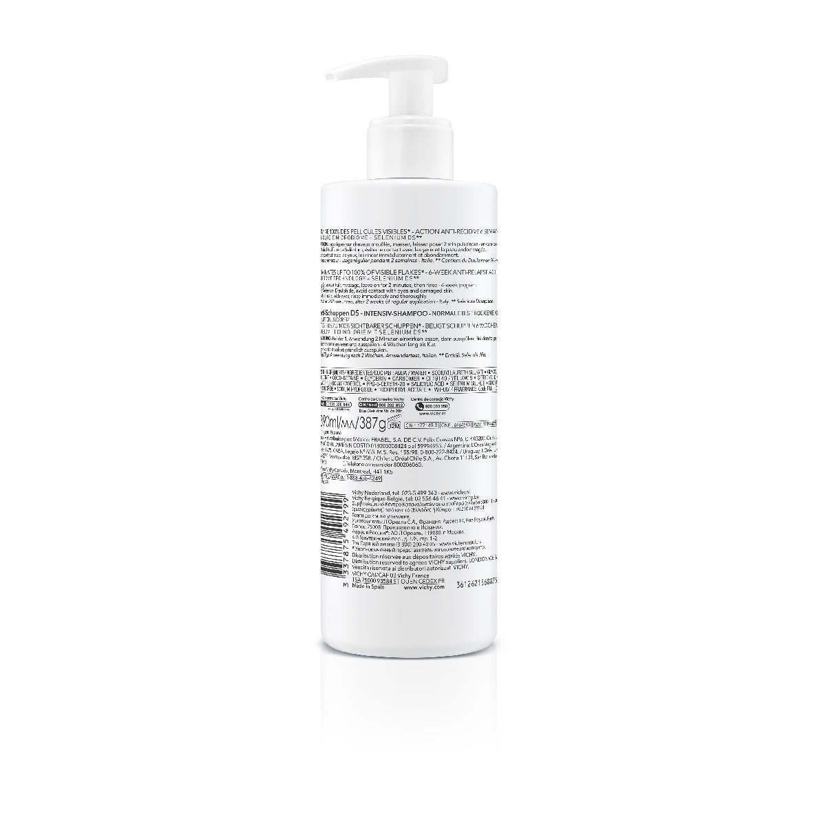 Vichy Dercos Anti Dandruff Shampoo for Dry Hair 400 ML