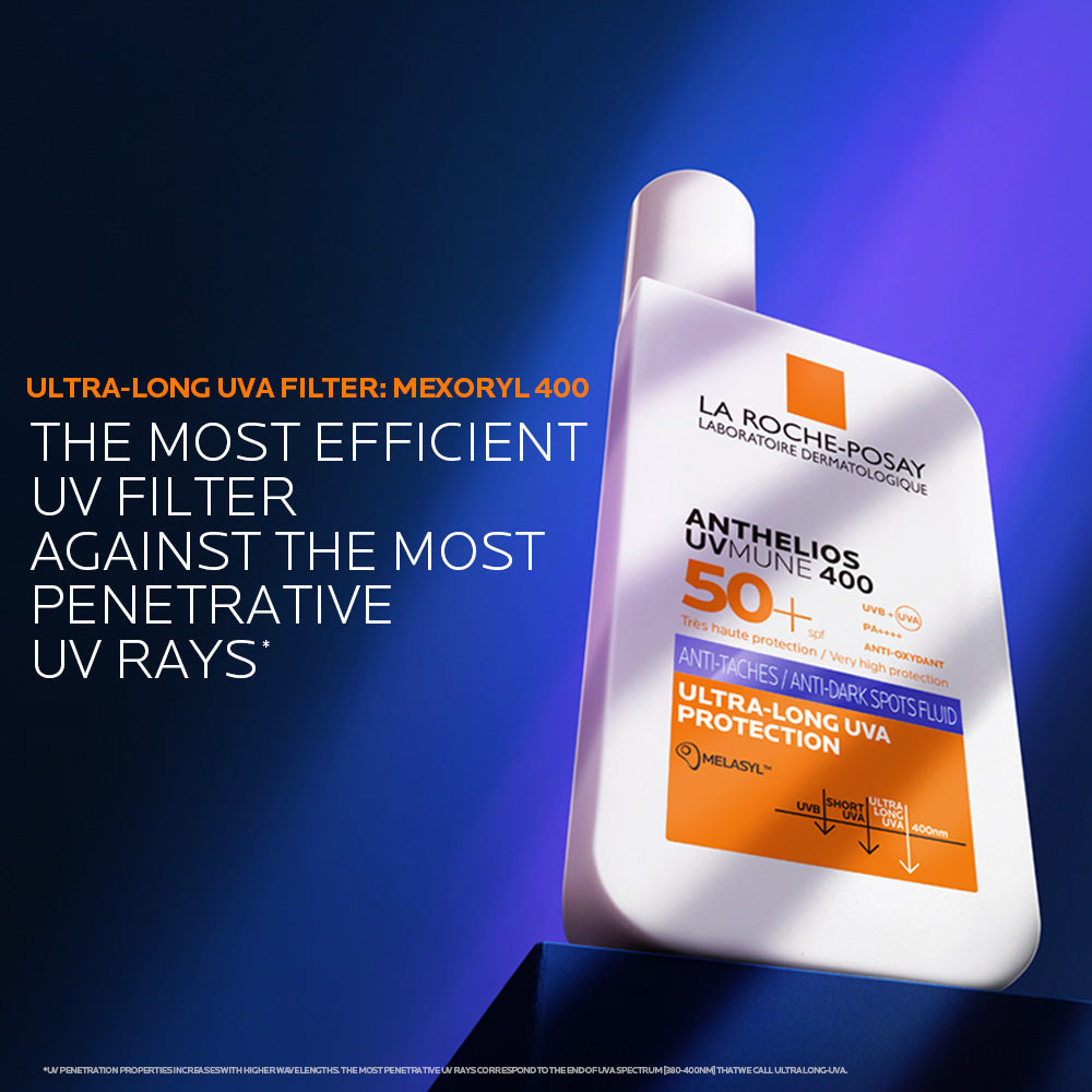 La Roche-Posay Anthelios UVMune Anti-Dark Spot Fluid Ultra-Long UVA Protection SPF50+ 50 ML