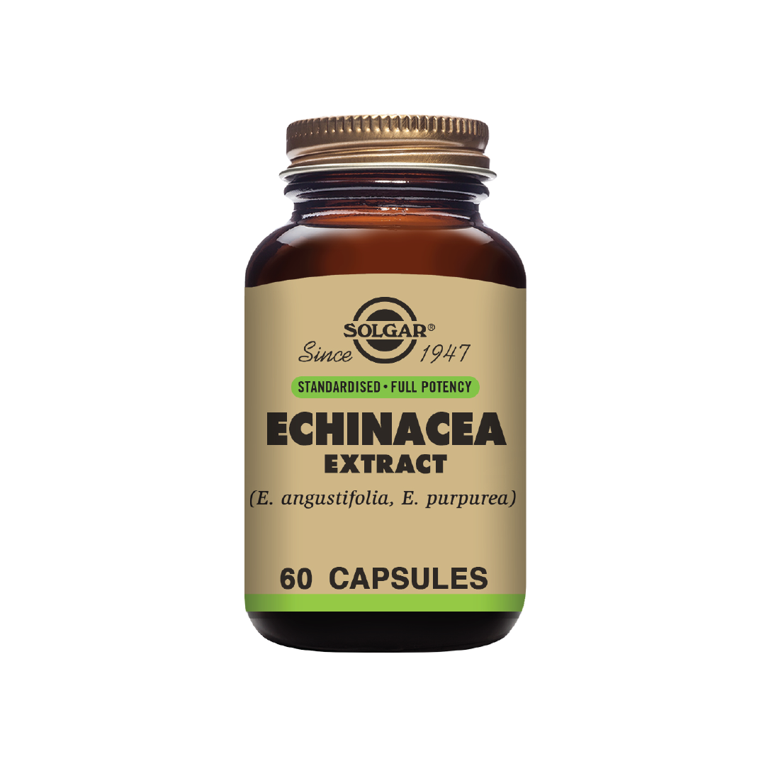 Solgar Echinacea Herb Extract 60 Vegetable Capsules
