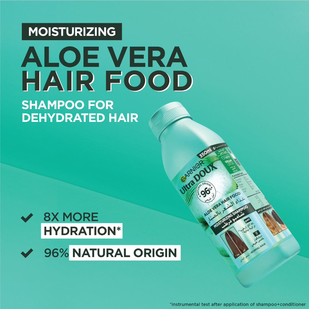 Ultra Doux Aloe Vera Vegan Hair Food Shampoo For Normal Hair 350 ML