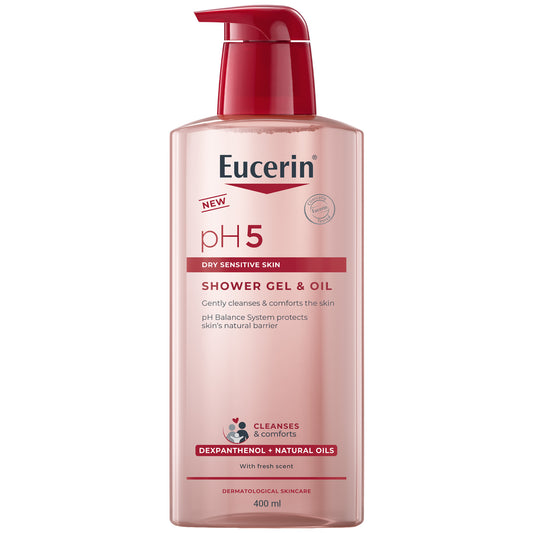 Eucerin pH5 Shower Gel & Oil 400 ML
