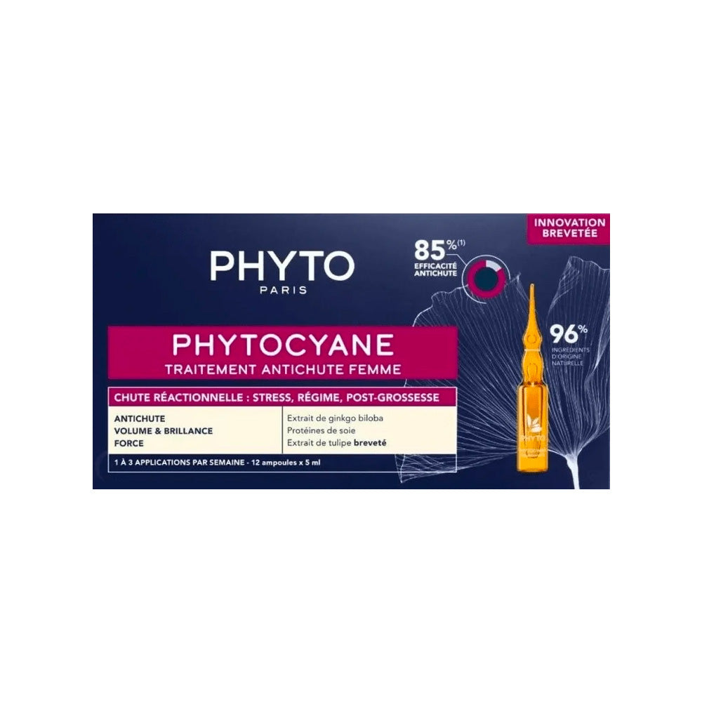 Phyto Phytocyane Women Reactional Hair Loss Treatment