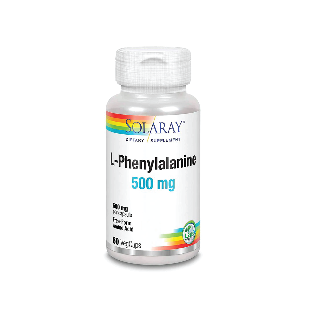 Solaray L-Phenylalanine 500mg 60 Capsules