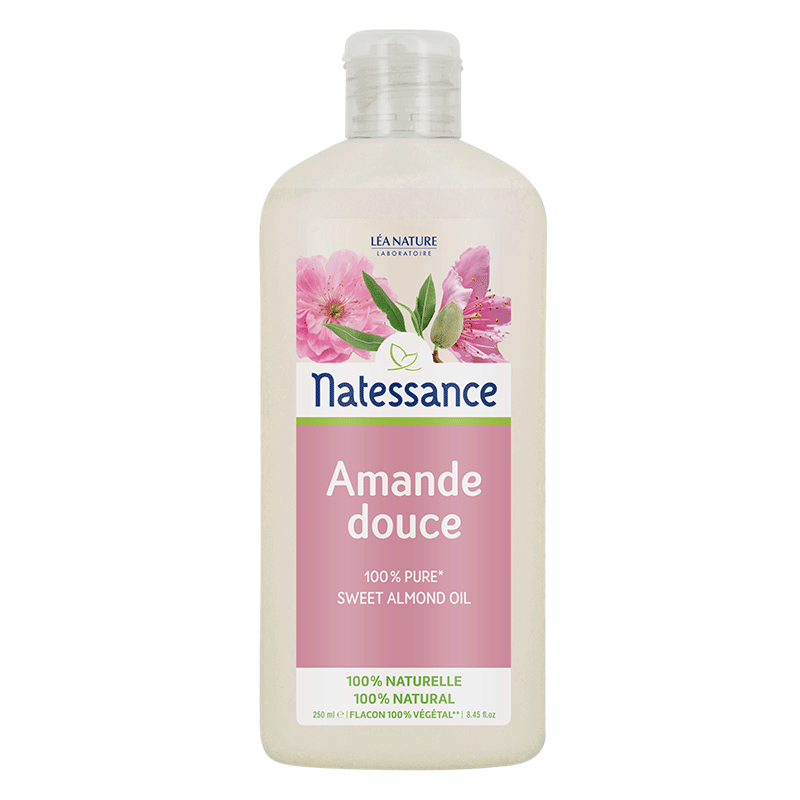 Natessance Sweet Almond Oil 250mL