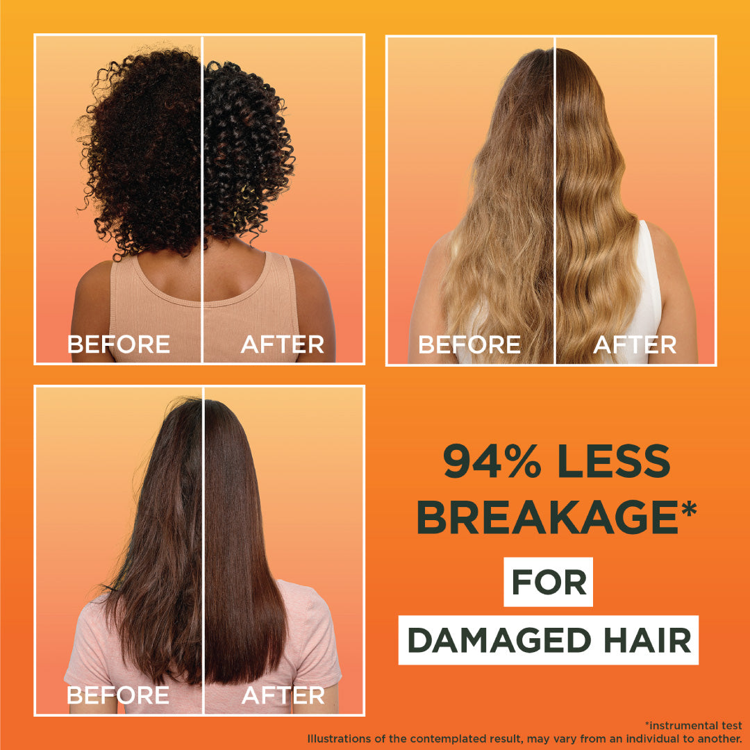 Ultra Doux Papaya Vegan Hair Food Shampoo For Damaged Hair 350 ML