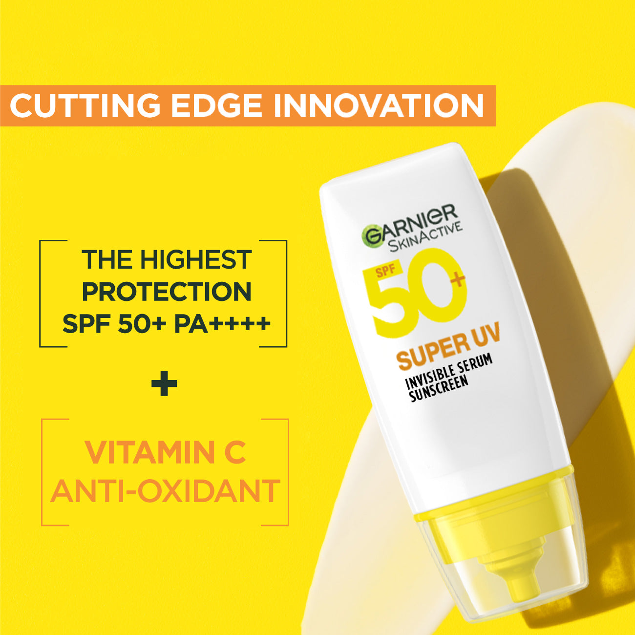 Garnier SkinActive Super UV Invisible Serum Sunscreen SPF50+ 30ml