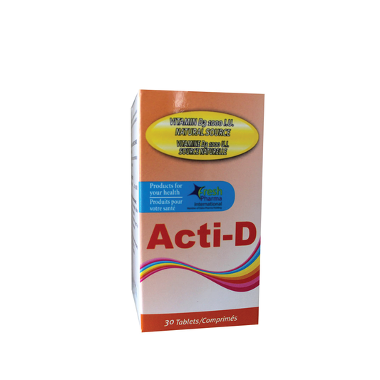Acti-D 1000 UI 30 Tablets