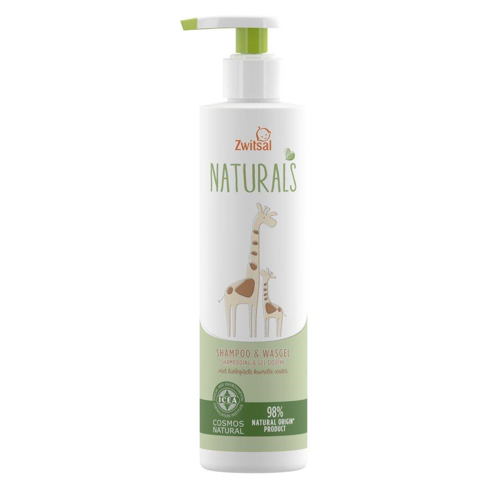 Zwitsal Naturals Shampoo and Shower Gel 2 in 1 200ML
