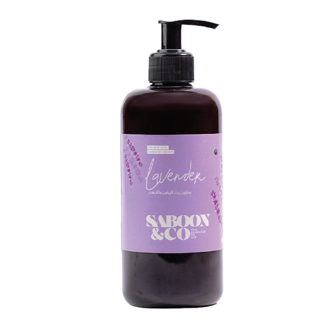 SABOON & CO – Lavender Olive Oil Liquid Soap 500 ML