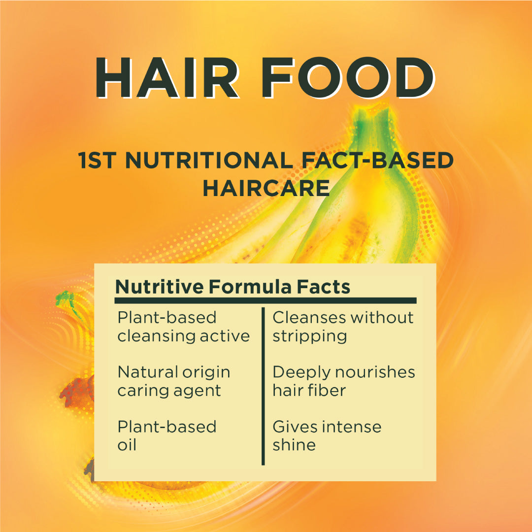 Ultra Doux Banana Vegan Hair Food Shampoo for Dry Hair 350 ML