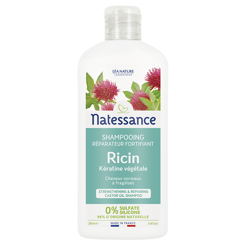Natessance Fortifying Organic Castor Oil Shampoo