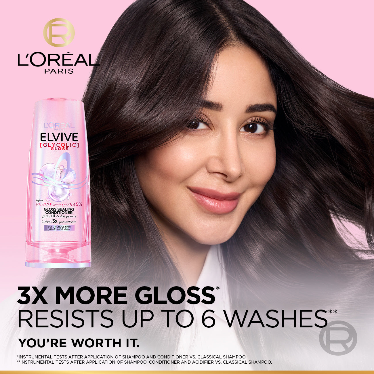 L’Oreal Paris Elvive Glycolic Gloss Conditioner 200ml