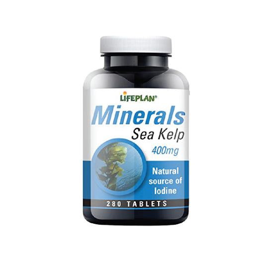 Lifeplan Sea Kelp 400 Mg 280 Tablets
