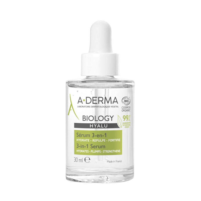 A-Derma Biology Hyalu 3 in 1 Serum with Hyaluronic Acid 30ML