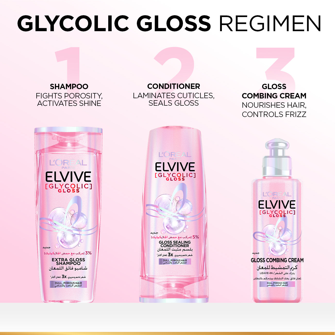 L’Oreal Paris Elvive Glycolic Gloss Conditioner 200ml