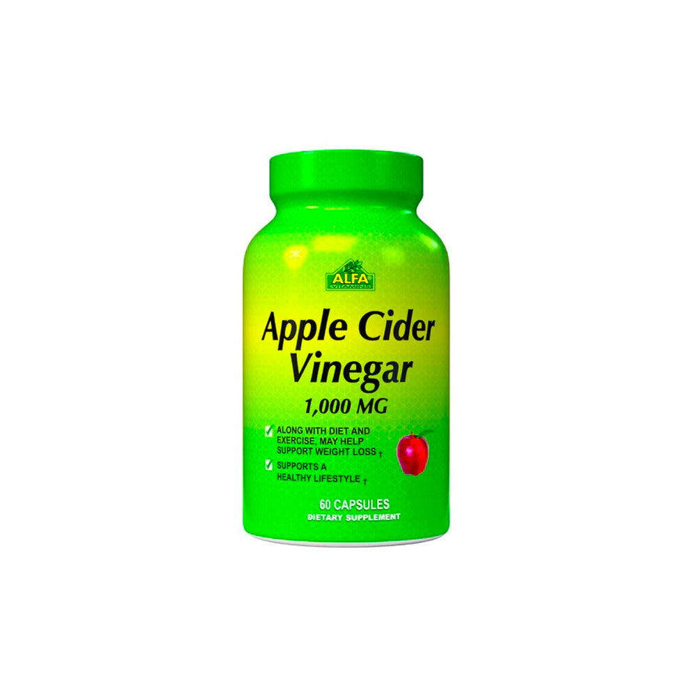 Alfa Apple Cider Vinegar 1,000 MG - 60 Capsules
