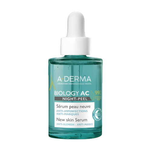 A-derma Biology AC Night Peel Anti-Blemish Serum 30ml