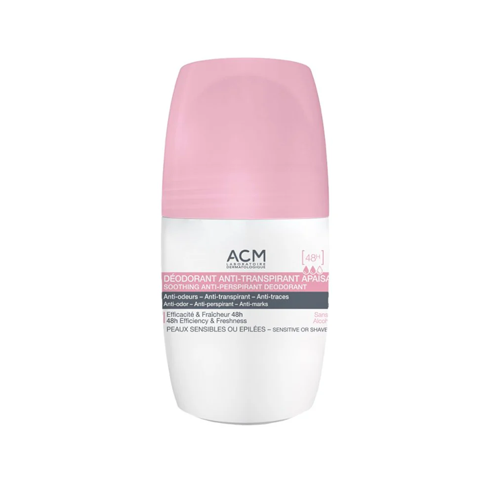 ACM Deodorant Roll-On Soothing Anti-Perspirant 48H 50ML