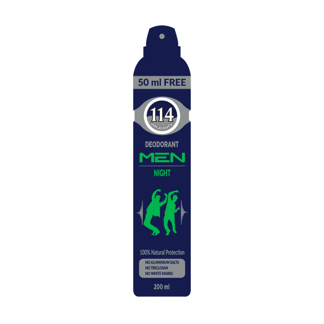 Amatoury Men Deodorant - Night 200 ML
