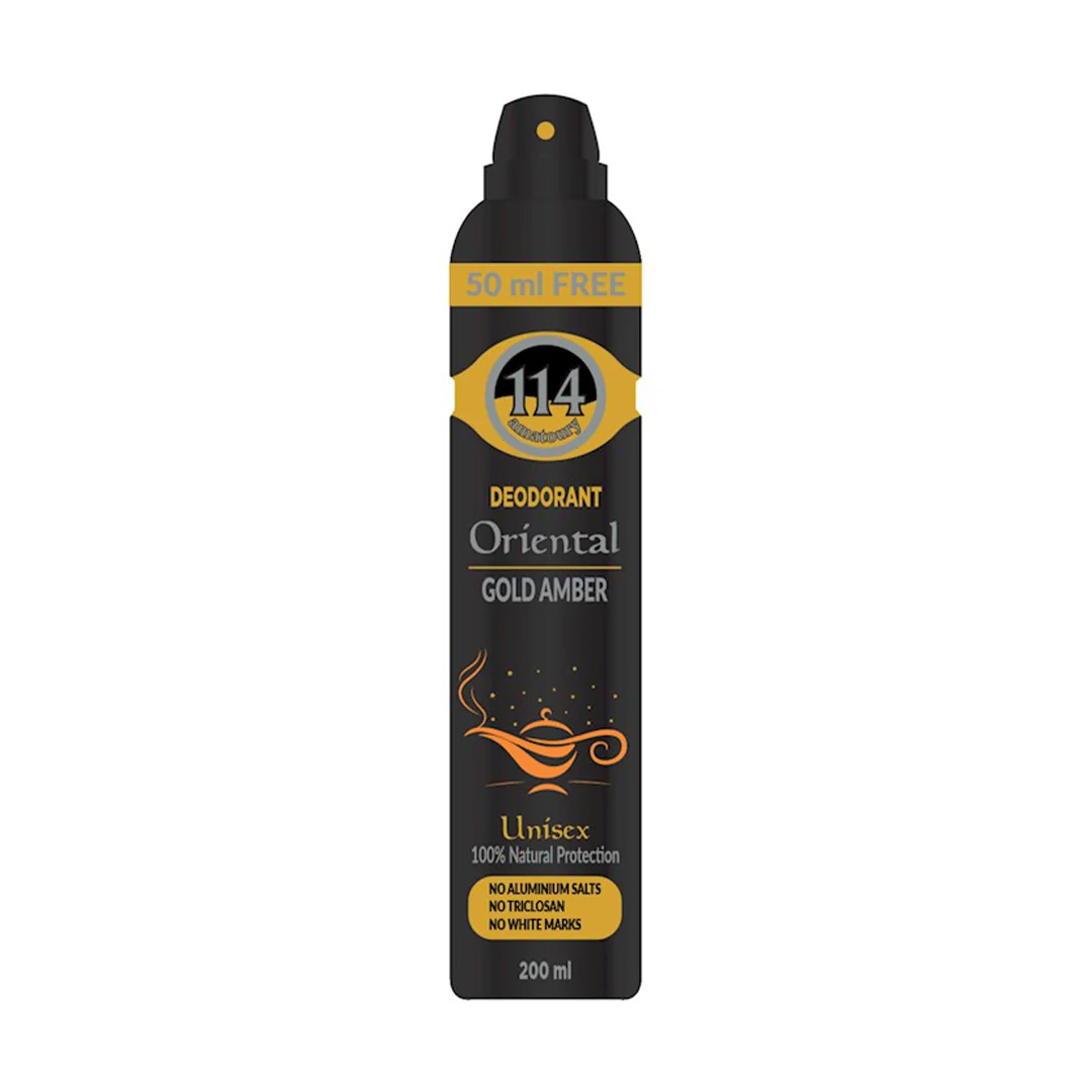 Amatoury Oriental Deodorant - Gold Amber 200 ML