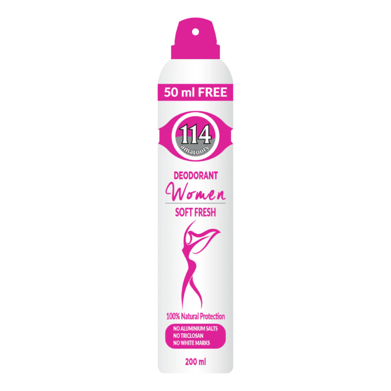 Amatoury Women Deodorant - Soft Fresh 200 ML