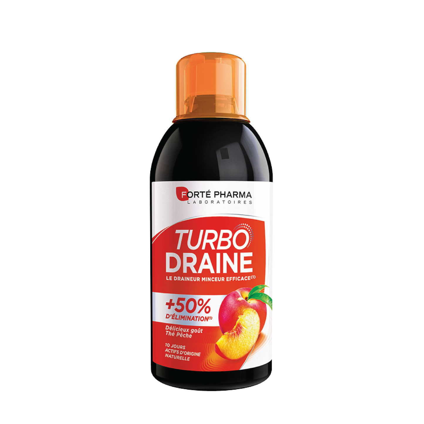 Forte Pharma TurboDraine Tea/Peach - 500ml