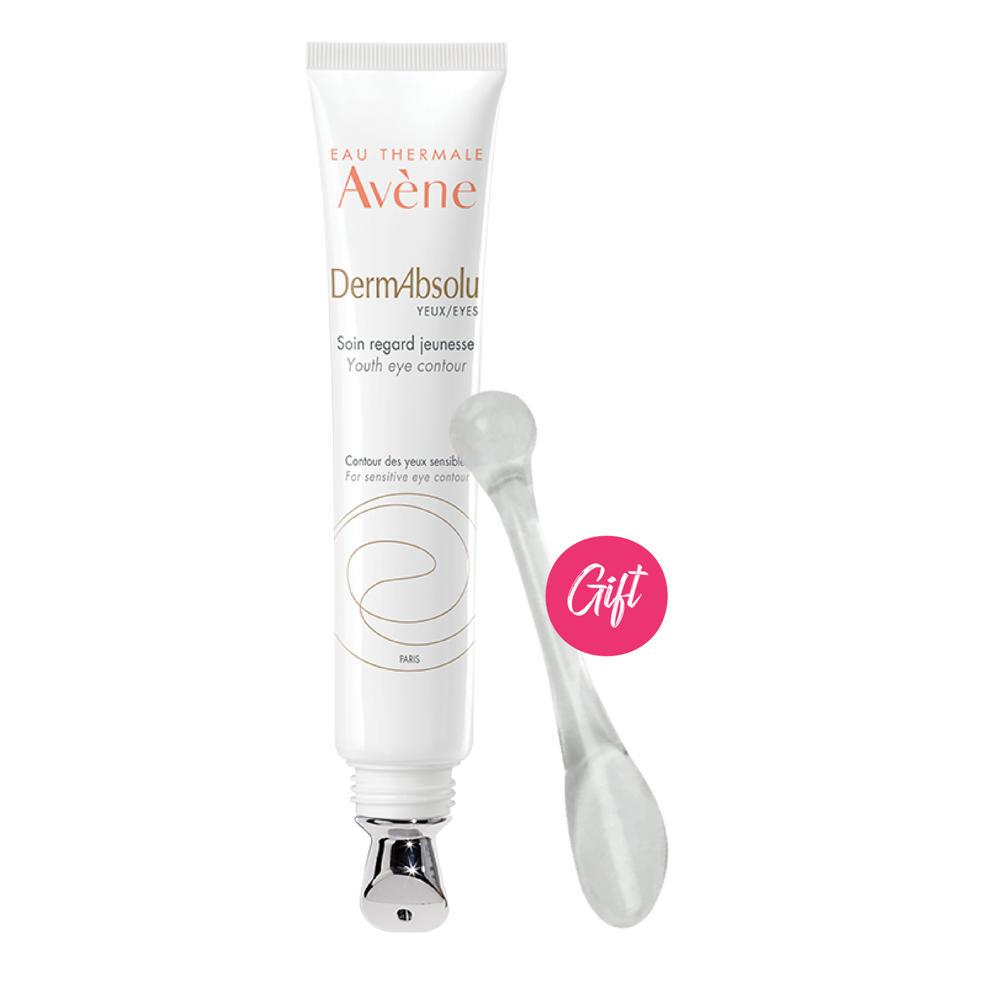 Avene Dermabsolu Eyes Youth Eye Contour Cream 15ML + Massage Roller