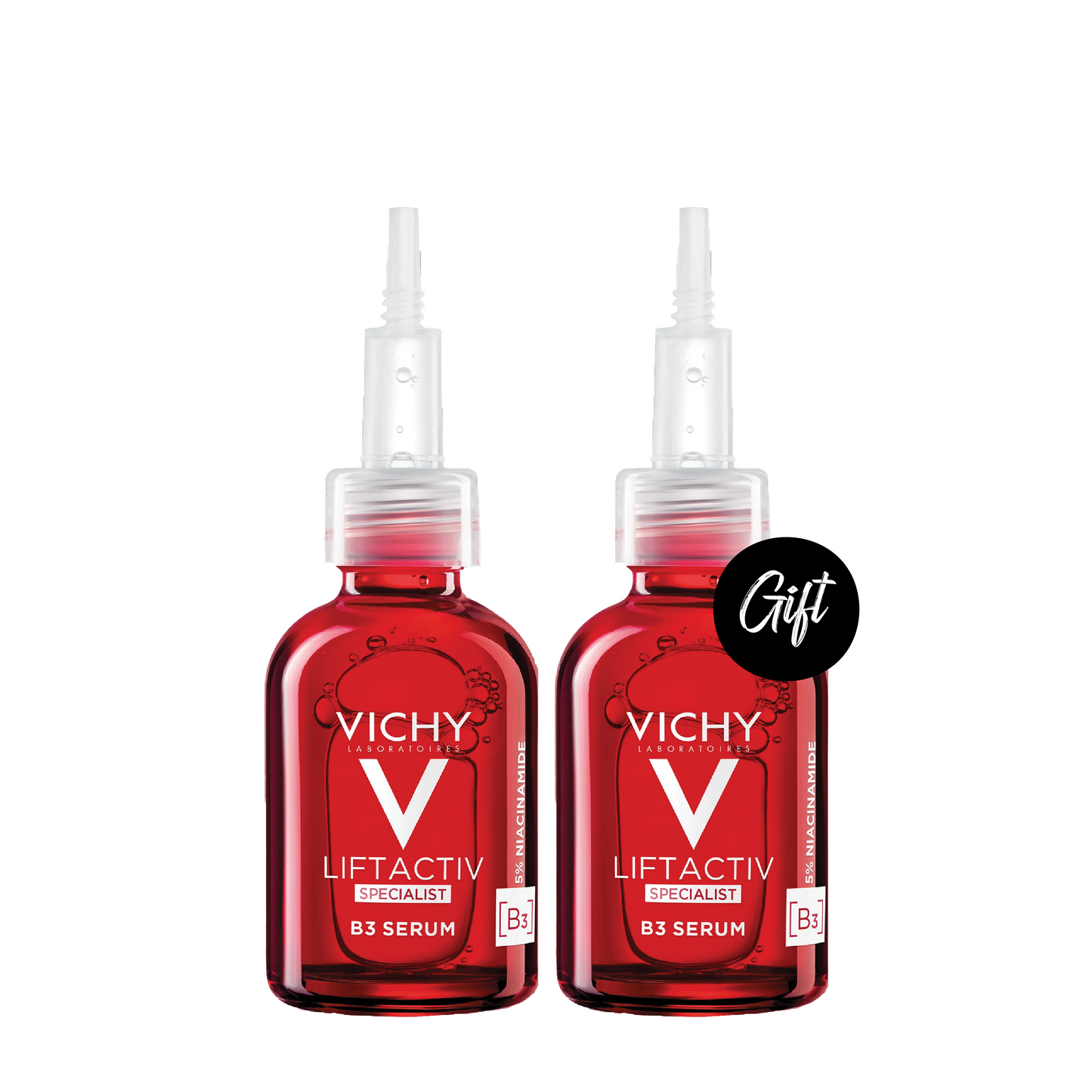 Buy 1 Get 1: Vichy Liftactiv Specialist B3 Anti Aging Serum for Dark Spots & Wrinkles 30 ML