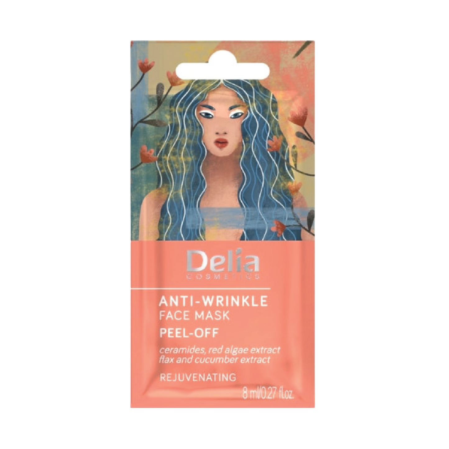 Delia Anti-Wrinkle Peel Off Face Mask 8ml