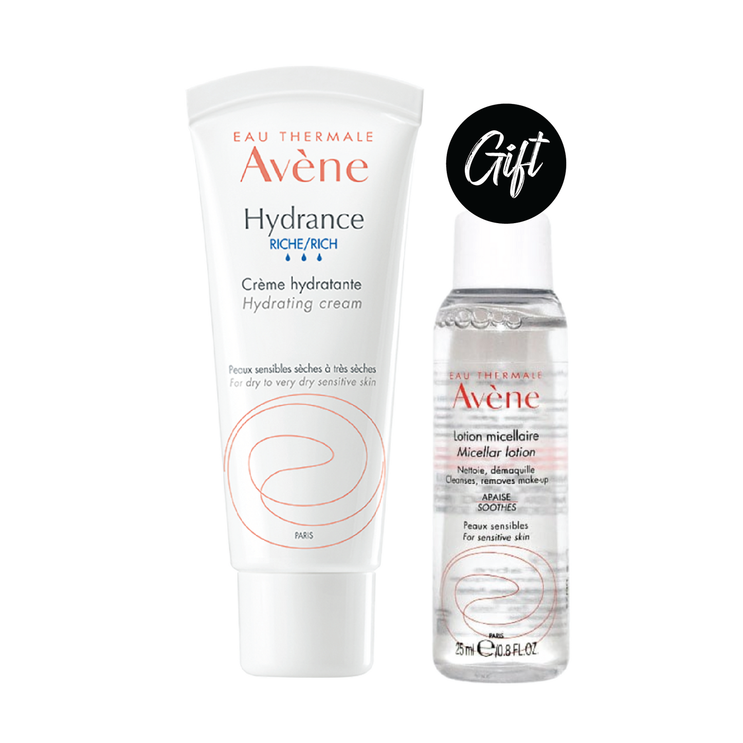 Avene Hydrance Rich Hydrating Cream 40ML + Gift: Avene Micellar Lotion 25ml