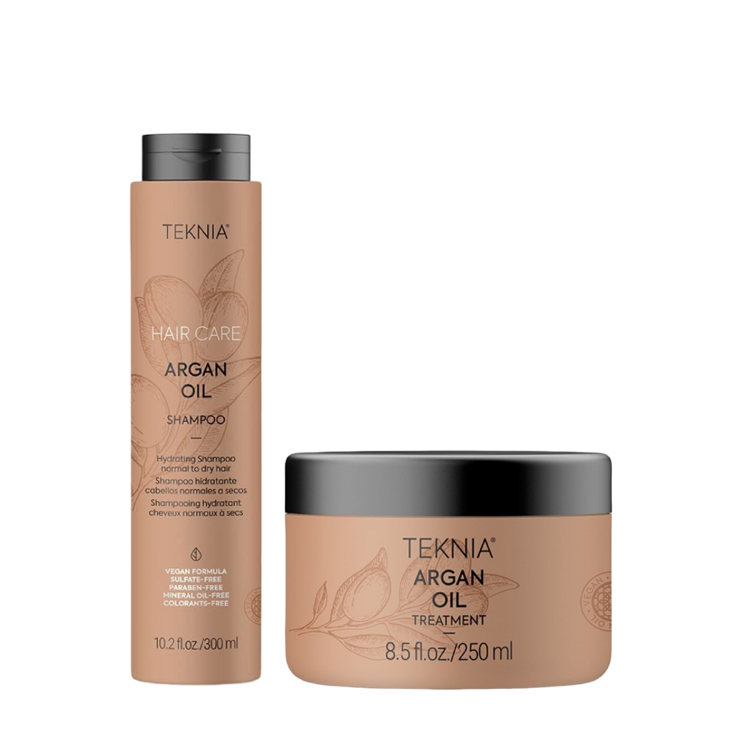 Lakme Teknia Argan Oil Shampoo 300 ML + Lakme Teknia Argan Oil Treatment 250 ML