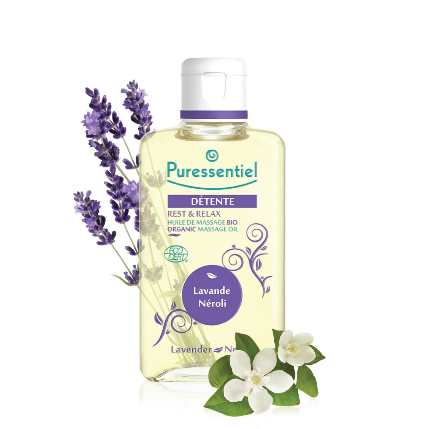 Puressentiel Rest & Relax Organic Massage Oil 100ML