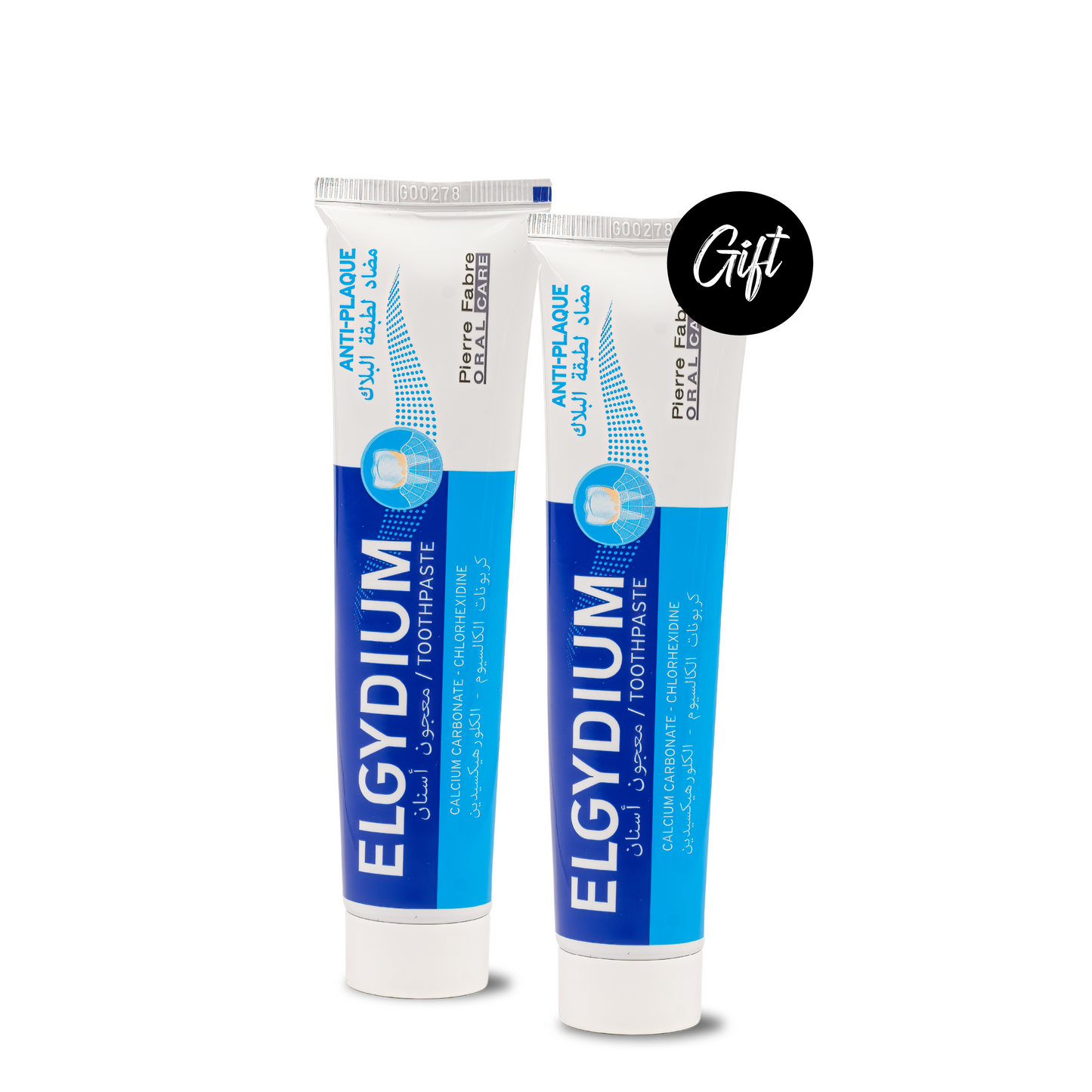 Buy 1 get 1: Elgydium Anti-Plaque Toothpaste 100 ML + Gift: Elgydium Anti-Plaque Toothpaste 100 ML (expiry date: 11-2025)