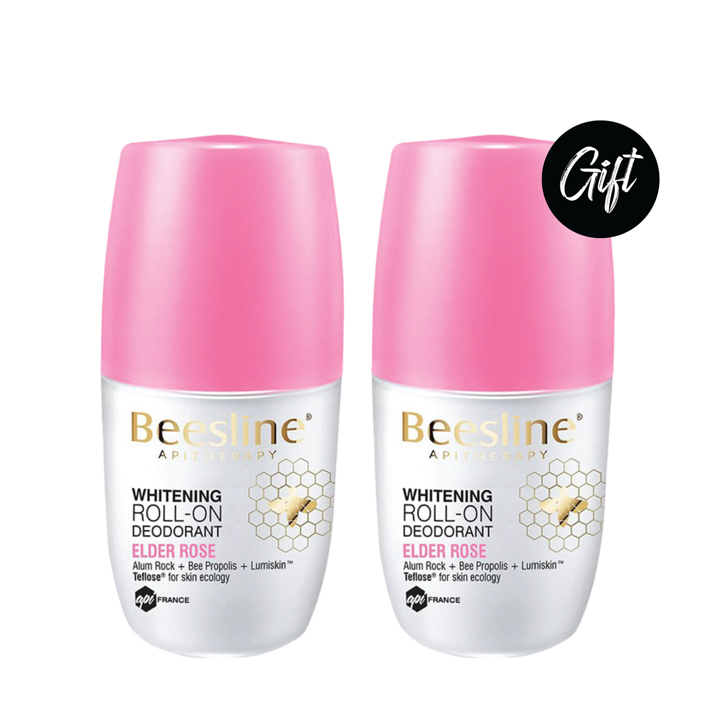 Buy 1 Get 1: Beesline Whitening Roll-On Deodorant Elder Rose 50ML