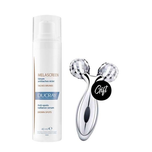 Ducray Melascreen Anti Dark Spot Radiance Serum 40ML + Gift: Lifting Roller