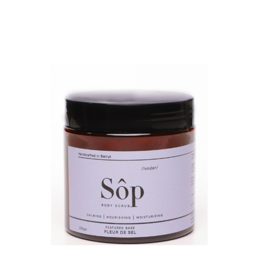 Atelier Beautanique Lavender Body Scrub 250g