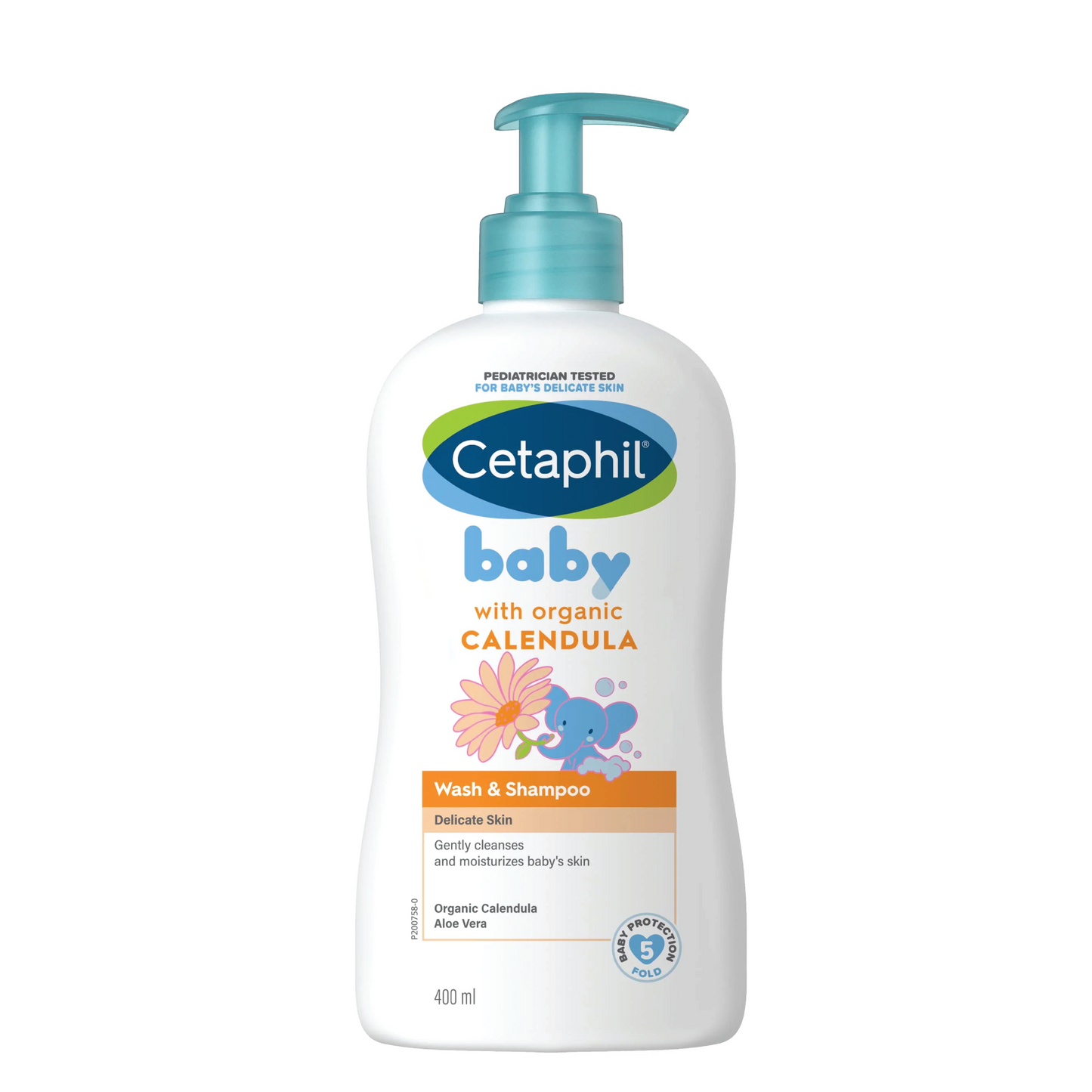 Cetaphil Baby Calendula Wash & Shampoo 400 ML