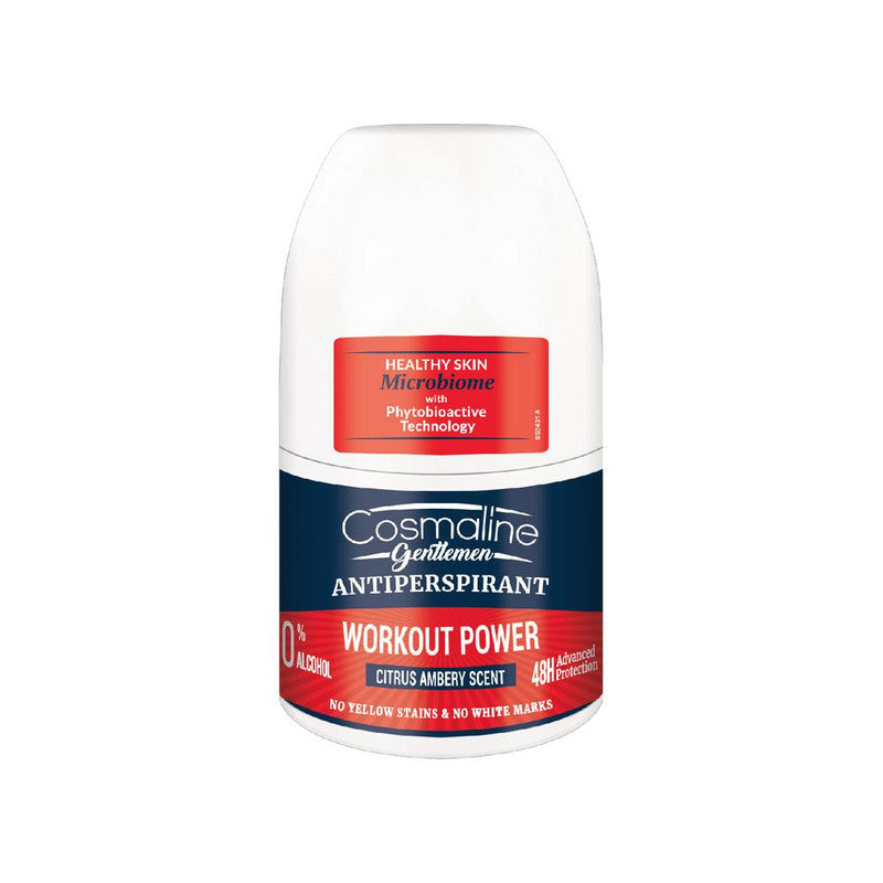 Cosmaline Men Antiperspirant Roll-On Workout Power 50 ML
