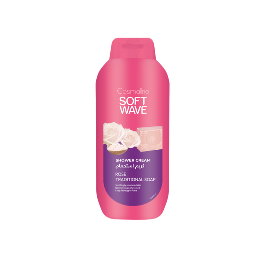 Cosmaline Soft Wave Shower Cream Traditional Soap 650 ML