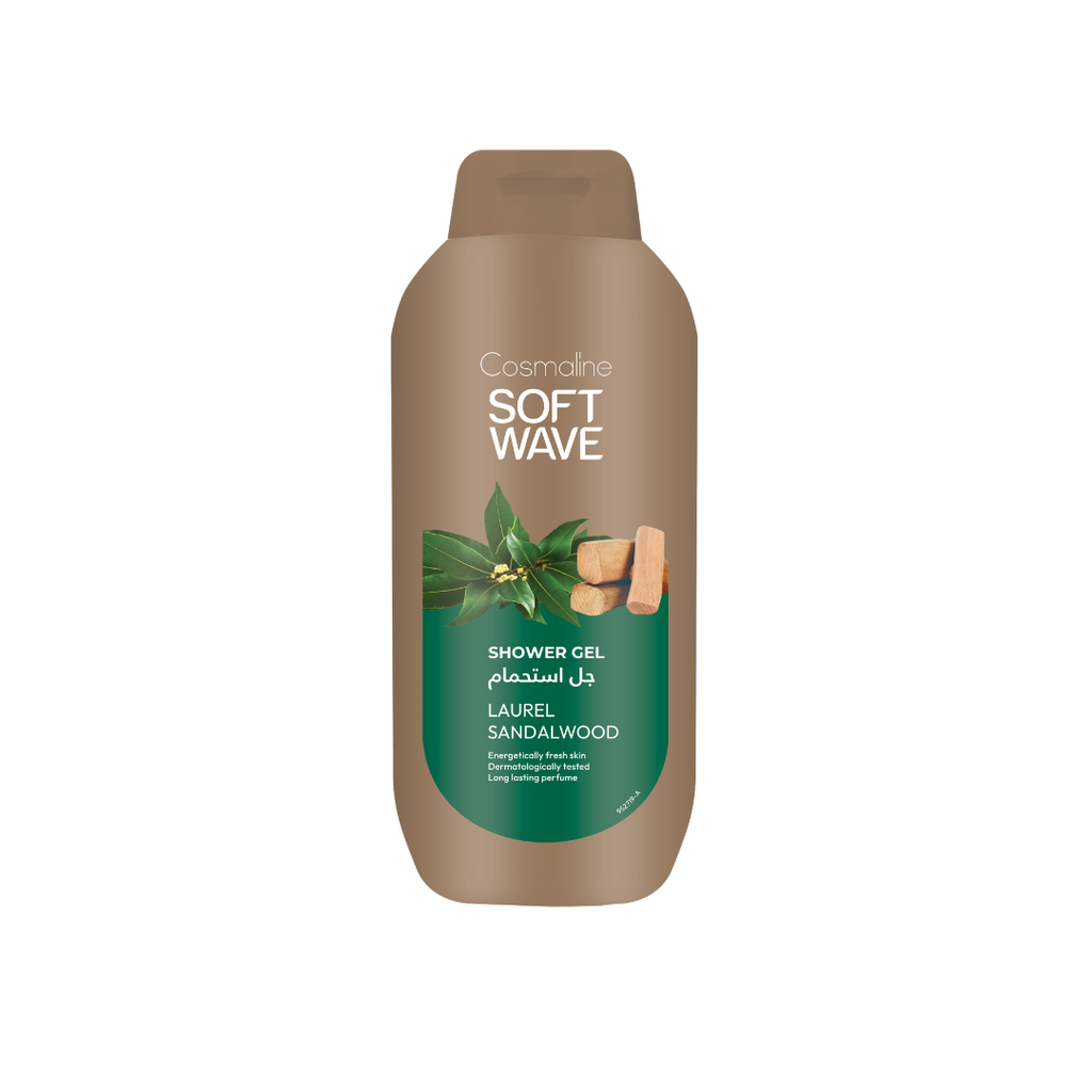 Cosmaline Soft Wave Shower Gel Laurel & Sandalwood 650 ML