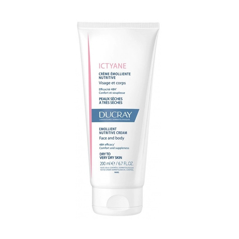 Ducray Ictyane Nutritive Emollient Cream 200ML