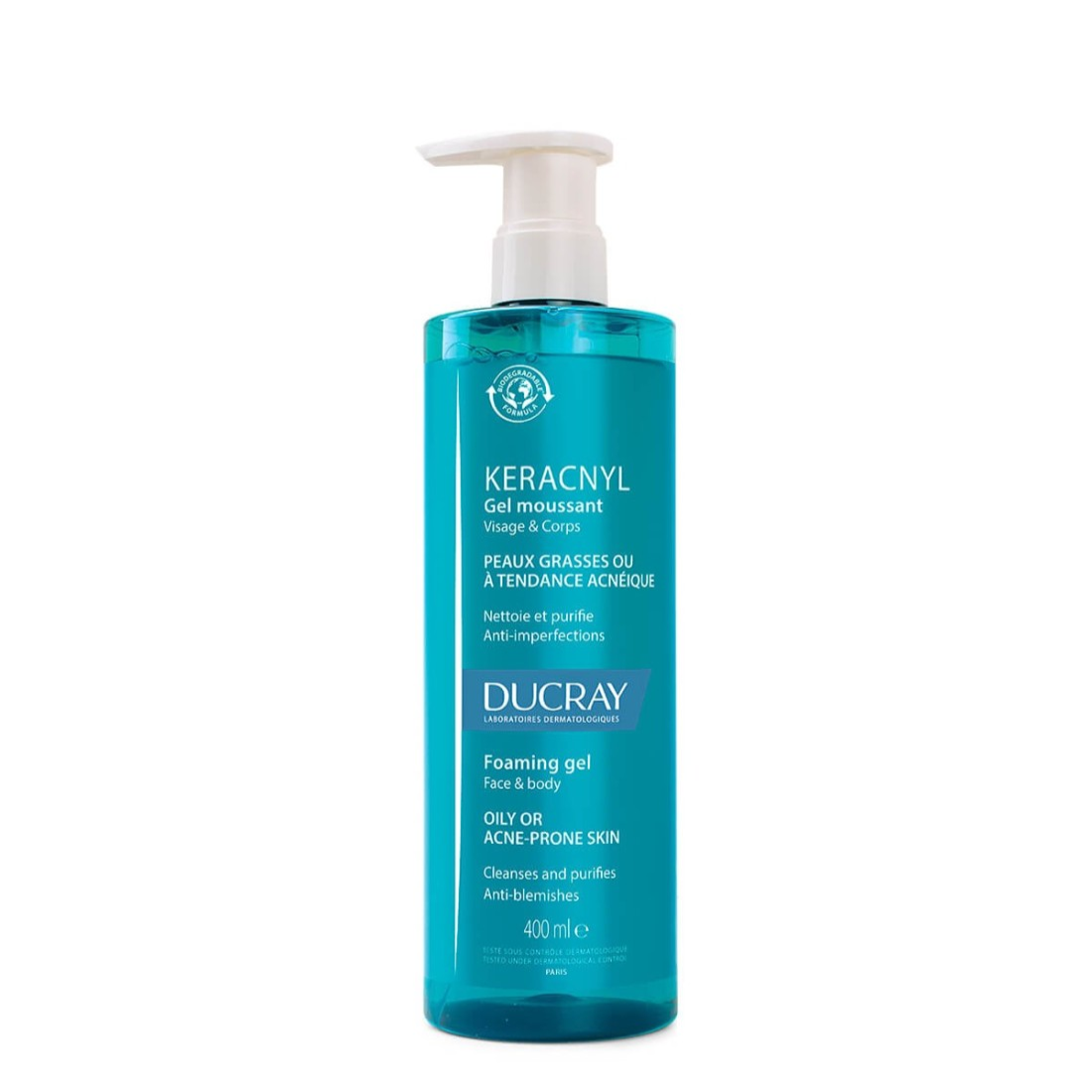 Ducray Keracnyl Foaming Gel 400ML